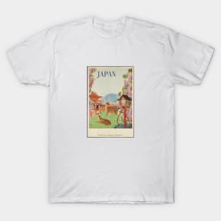 Japan Vintage Travel Poster T-Shirt